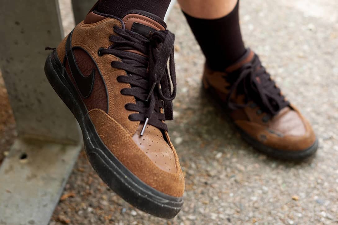 Zapatillas nike sb marrones top